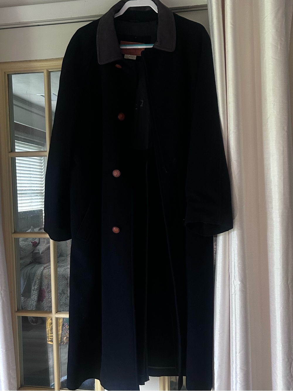 90’s Salvatore Ferragamo Wool Alpaca Top Coat IT 54 US 44